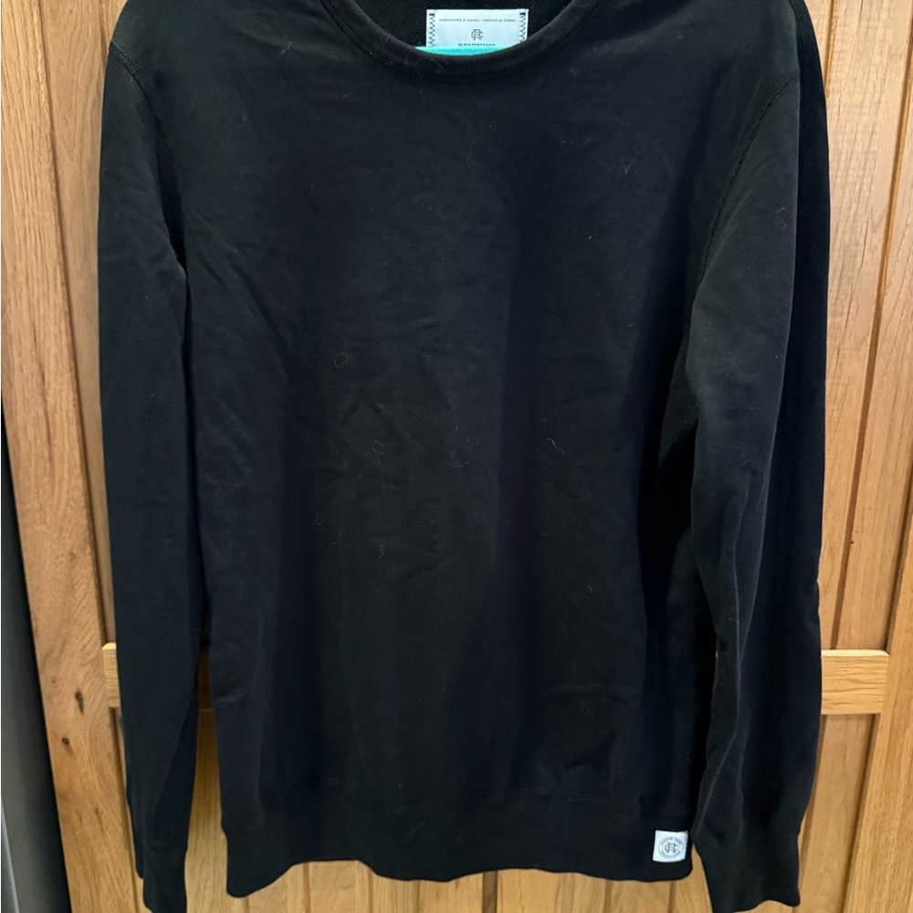 Reigning Champ Black Athletic Sweatshirt